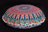 Online discount shop Australia - Large Floor Pouf Ottoman Tapestry Cover Pillows Indian Mandala Round Cushion Covers