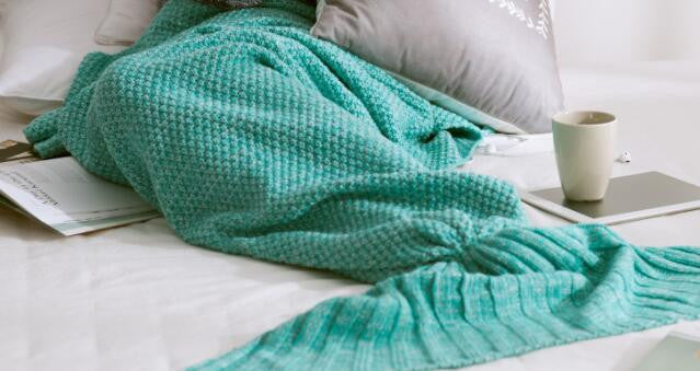 Online discount shop Australia - Creative Blanket Adult /child/baby Knit Cashmere TV Sofa Blanket