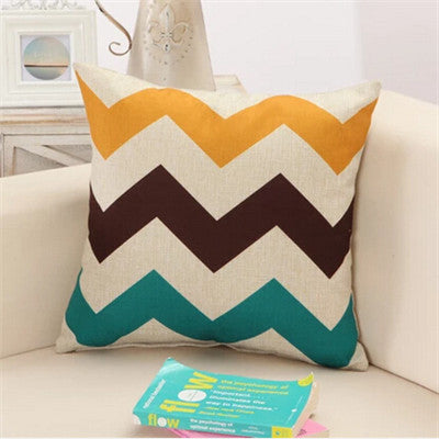 RUBIHOME Cushion Without Inner Creative Geometric Polyester Square Home Decor Sofa Car Seat Decorative Throw Pillow Almofada