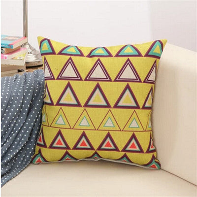 RUBIHOME Cushion Without Inner Creative Geometric Polyester Square Home Decor Sofa Car Seat Decorative Throw Pillow Almofada