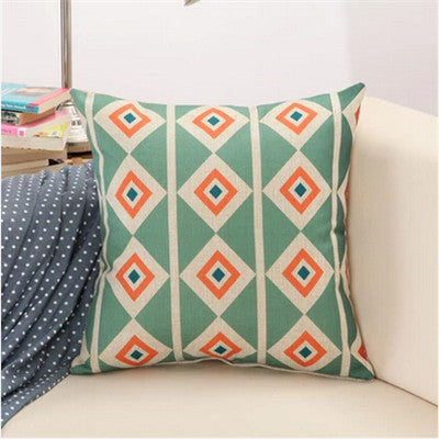 RUBIHOME Cushion Without Inner Creative Geometric Polyester Square Home Decor Sofa Car Seat Decorative Throw Pillow Almofada