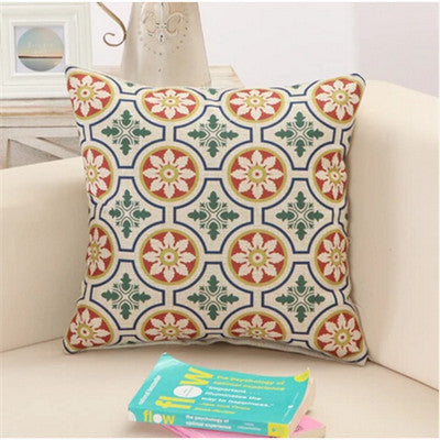 RUBIHOME Cushion Without Inner Creative Geometric Polyester Square Home Decor Sofa Car Seat Decorative Throw Pillow Almofada