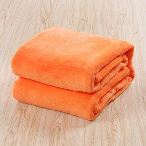 Online discount shop Australia - Flannel solid color Blanket air/sofa/bedding Throws soft Plaids flat Bedsheet 150*200cm 180*200cm 200*230cm 230*250cm