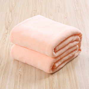 Online discount shop Australia - Flannel solid color Blanket air/sofa/bedding Throws soft Plaids flat Bedsheet 150*200cm 180*200cm 200*230cm 230*250cm