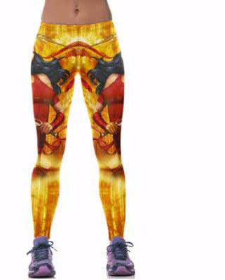 Online discount shop Australia - 22 Colors Classic Captain America 3D Print Women Sporting Leggings Sexy Fitness Pants Female Elastic Workout Clothes