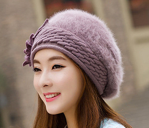 Online discount shop Australia - Beanies Women's Hats For Women Knitted Bonnet Caps Women's Hats Brand Ski Wool Fur Sports Beanie Skullies Hat