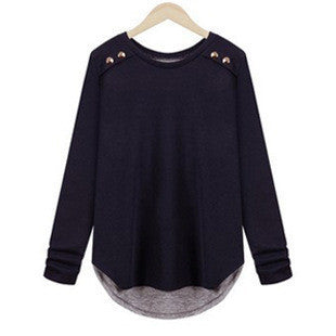 Online discount shop Australia - Hot Fashion Women long-sleeved sweater Slim women knitwear 3 color