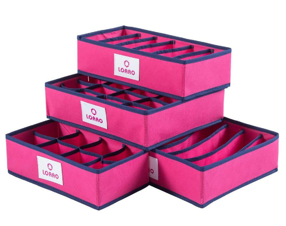Online discount shop Australia - home storage box bins underwear organizer box bra necktie socks storage organizer