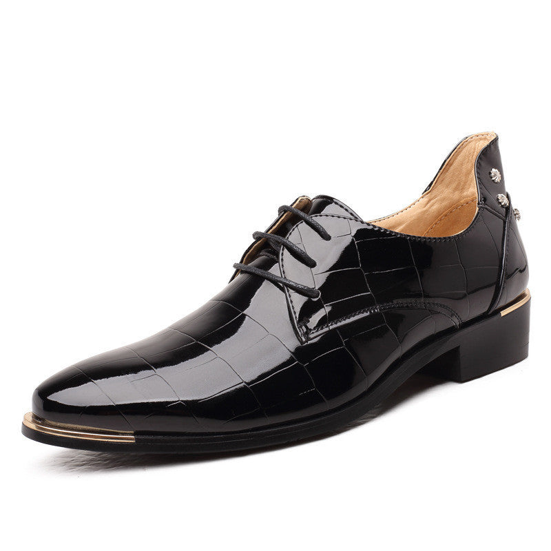 Online discount shop Australia - Men flats shoes new fashion PU leather casual men shoes
