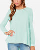 Women Oversized Casual Loose Chiffon Tops Long Sleeve Solid Shirts Ladies Blouses Plus Size