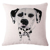 Online discount shop Australia - Cute Animals Pet Dog Pattern Cushion Cover For Sofa Home Decor Almofadas 45X45cm Decorative Throw Pillows Case IN STOCK