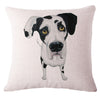 Online discount shop Australia - Cute Animals Pet Dog Pattern Cushion Cover For Sofa Home Decor Almofadas 45X45cm Decorative Throw Pillows Case IN STOCK