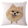 Online discount shop Australia - Cute Animals Pet Dog Pattern Cushion Cover For Sofa Home Decor Almofadas 45X45cm Decorative Throw Pillows Case IN STOCK