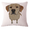 Online discount shop Australia - Cute Animals Pet Dog Pattern Cushion Cover For Sofa Home Decor Almofadas 45X45cm Decorative Throw Pillows Case IN STOCK