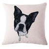 Online discount shop Australia - Cute Animals Pet Dog Pattern Cushion Cover For Sofa Home Decor Almofadas 45X45cm Decorative Throw Pillows Case IN STOCK