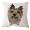 Online discount shop Australia - Cute Animals Pet Dog Pattern Cushion Cover For Sofa Home Decor Almofadas 45X45cm Decorative Throw Pillows Case IN STOCK