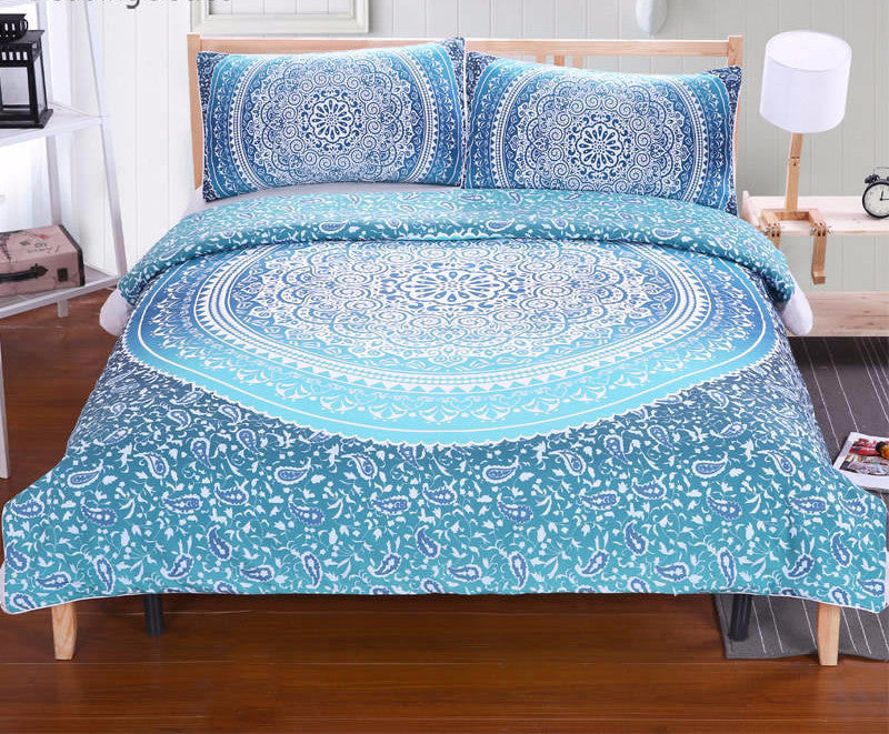 Online discount shop Australia - BeddingOutlet Mandala Bedding Posture Million Romantic Soft Bedclothes Plain Twill Boho 2Pcs or 3Pcs