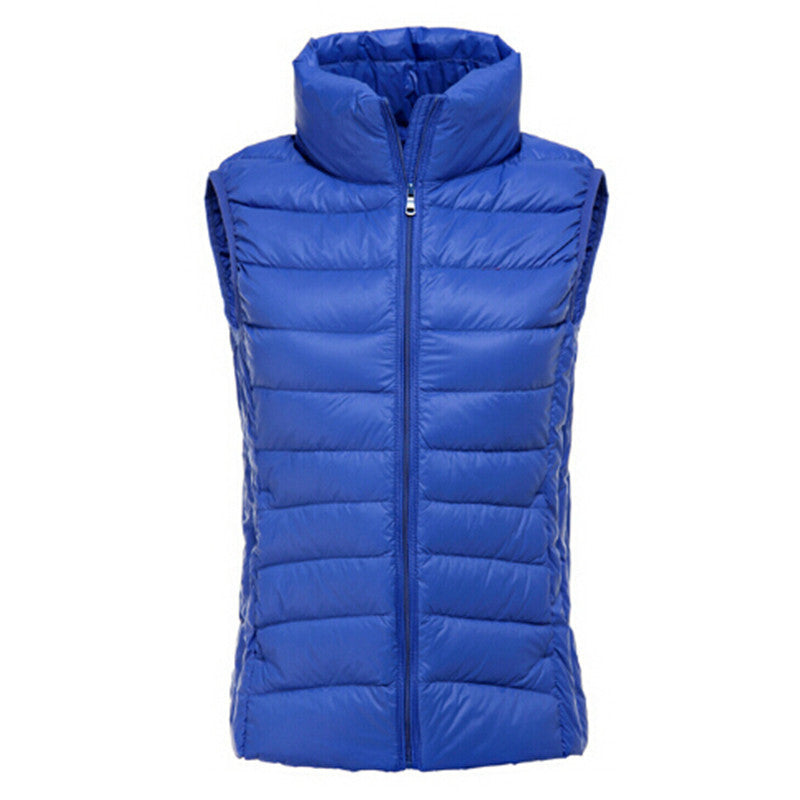 Online discount shop Australia - Jacket Women Vest 100% White Duck Down Vest  Vest Women Sexy Lovers Slim Short Jackets Parka Plus Size