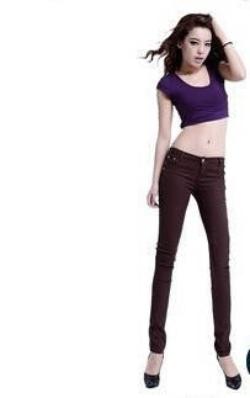 Women Pencil Pants Spring Candy Color Casual Skinny Pants Cotton Summer Trousers YL233