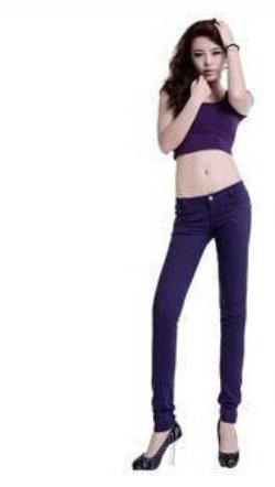 Women Pencil Pants Spring Candy Color Casual Skinny Pants Cotton Summer Trousers YL233