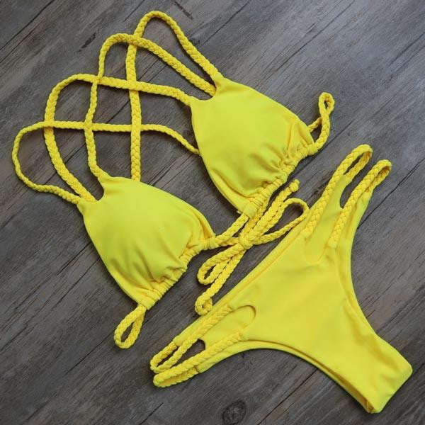 Push up Bikini Women Biquini Beach Wear Bathing Suit Bikinis Set