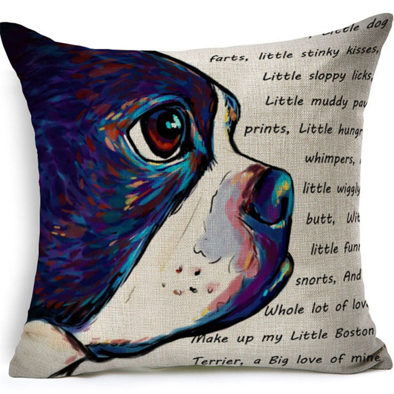 Online discount shop Australia - Colorful Dog Cushion Dachshund Throw Pillow Uncle Cat I WANT YOU Cushion Queen Dog Christmas Gift Pet Home Decorative Pillows
