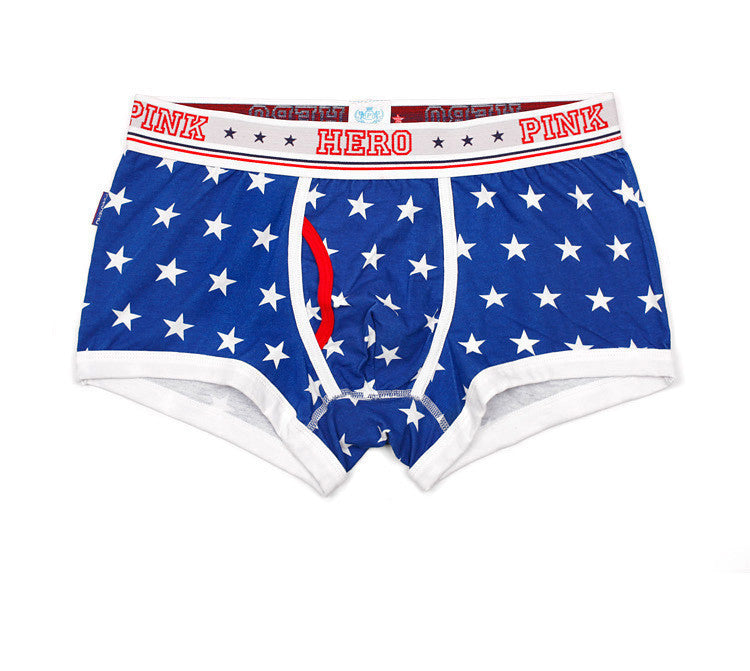 Brands Korean Fashion Men's Boxers Shorts Lovers Male Underpant Mans Underwears Large Fat