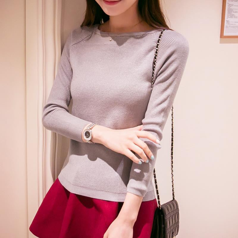 Online discount shop Australia - cashmere sweater women fashion sexy big o-neck women sweaters and pullover warm Long sleeve Knitted Sweater