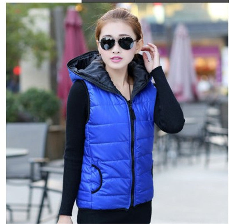 Outerwear Thickening Patterns Fashion Casual Cotton Hooded Women Jacket Motorcycle