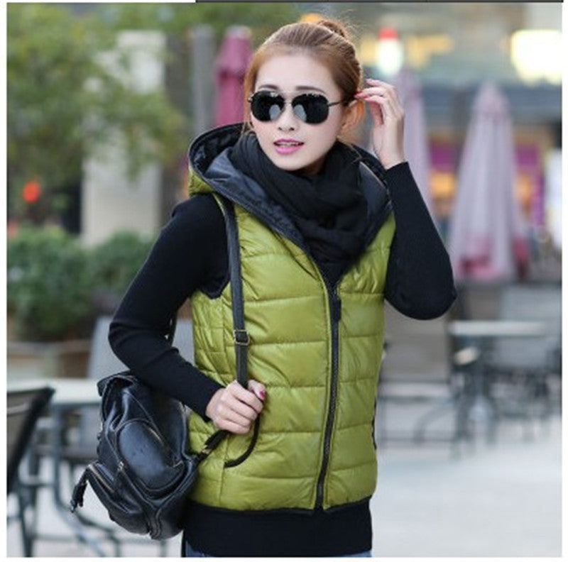 Outerwear Thickening Patterns Fashion Casual Cotton Hooded Women Jacket Motorcycle