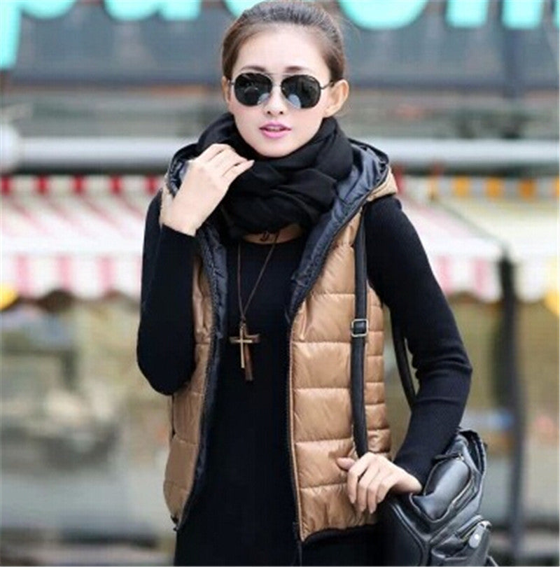 Outerwear Thickening Patterns Fashion Casual Cotton Hooded Women Jacket Motorcycle