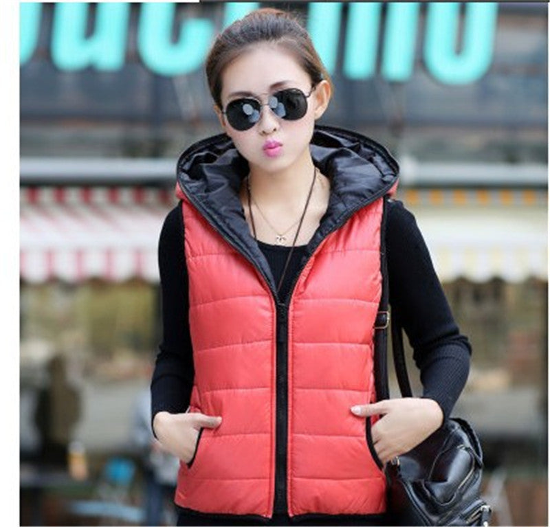 Outerwear Thickening Patterns Fashion Casual Cotton Hooded Women Jacket Motorcycle