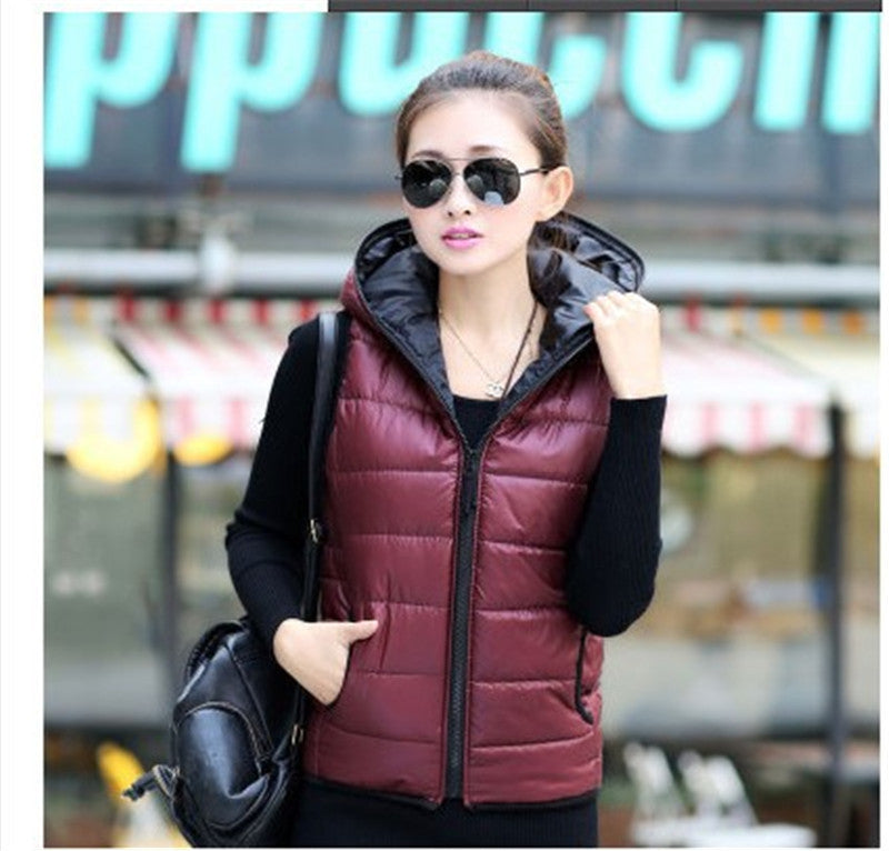 Outerwear Thickening Patterns Fashion Casual Cotton Hooded Women Jacket Motorcycle