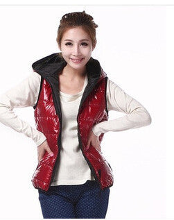 Outerwear Thickening Patterns Fashion Casual Cotton Hooded Women Jacket Motorcycle