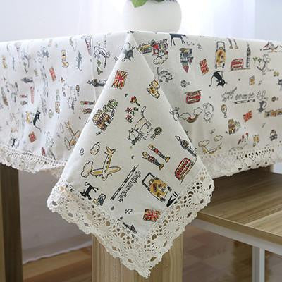 Table Cloth High Towel High Lace Tablecloth Decorative Elegant Table Cloth Linen Table Cover HH1536