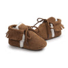 Online discount shop Australia - Baby Boy Girl Baby Moccasins Soft Moccs Shoes Bebe Fringe Soft Soled Non-slip Footwear Crib Shoes New PU Suede Leather Newborn