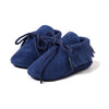 Online discount shop Australia - Baby Boy Girl Baby Moccasins Soft Moccs Shoes Bebe Fringe Soft Soled Non-slip Footwear Crib Shoes New PU Suede Leather Newborn