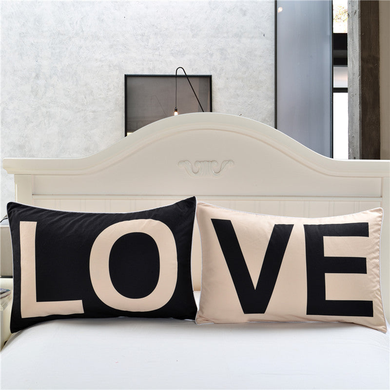 Online discount shop Australia - Lips And Moustache Pillowcase Surprise Price For Double Bolster Bedclothes 50cmx75cm Body Pillow Case Valentine's Gift