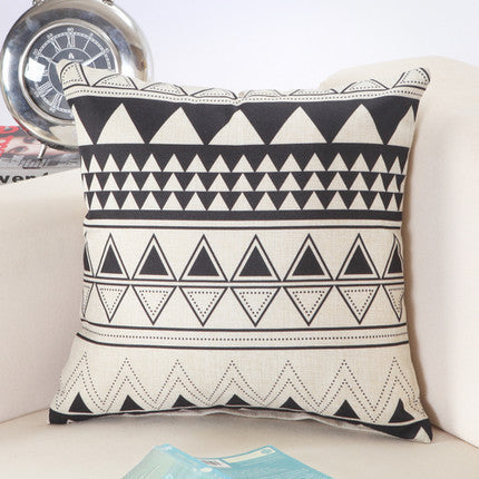 Cushion Home Car Throw Pillows Cases Cotton and Linen Pillows Decorative Throw Pillowcase Oct06