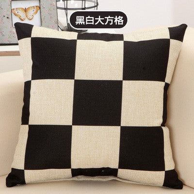 Cushion Home Car Throw Pillows Cases Cotton and Linen Pillows Decorative Throw Pillowcase Oct06