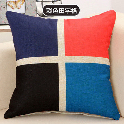 Cushion Home Car Throw Pillows Cases Cotton and Linen Pillows Decorative Throw Pillowcase Oct06