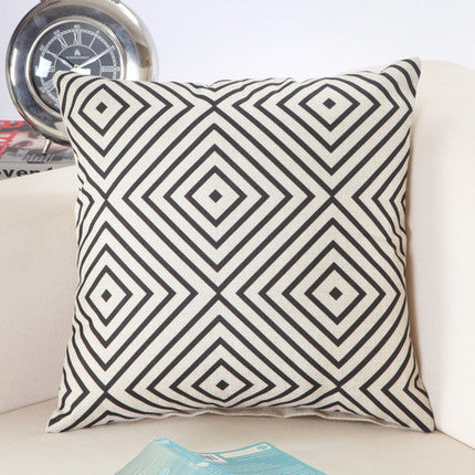 Cushion Home Car Throw Pillows Cases Cotton and Linen Pillows Decorative Throw Pillowcase Oct06