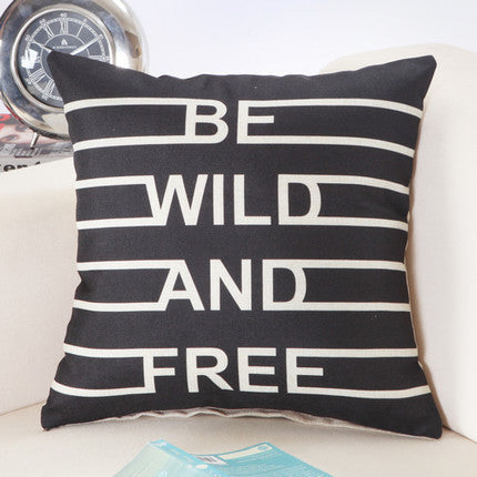 Cushion Home Car Throw Pillows Cases Cotton and Linen Pillows Decorative Throw Pillowcase Oct06