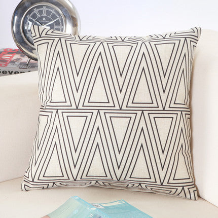 Cushion Home Car Throw Pillows Cases Cotton and Linen Pillows Decorative Throw Pillowcase Oct06