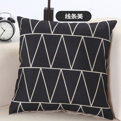 Cushion Home Car Throw Pillows Cases Cotton and Linen Pillows Decorative Throw Pillowcase Oct06