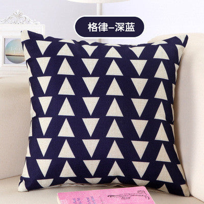 Cushion Home Car Throw Pillows Cases Cotton and Linen Pillows Decorative Throw Pillowcase Oct06