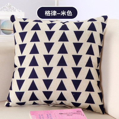 Cushion Home Car Throw Pillows Cases Cotton and Linen Pillows Decorative Throw Pillowcase Oct06