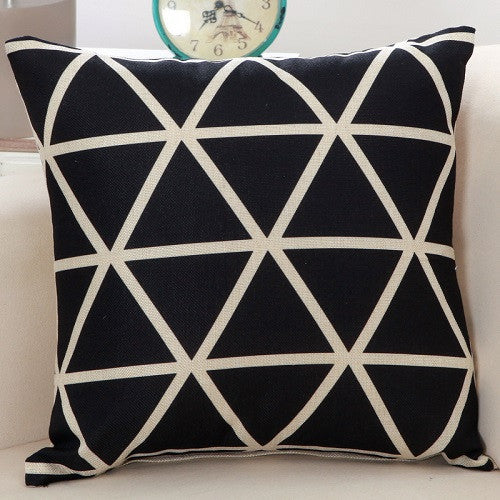 Cushion Home Car Throw Pillows Cases Cotton and Linen Pillows Decorative Throw Pillowcase Oct06