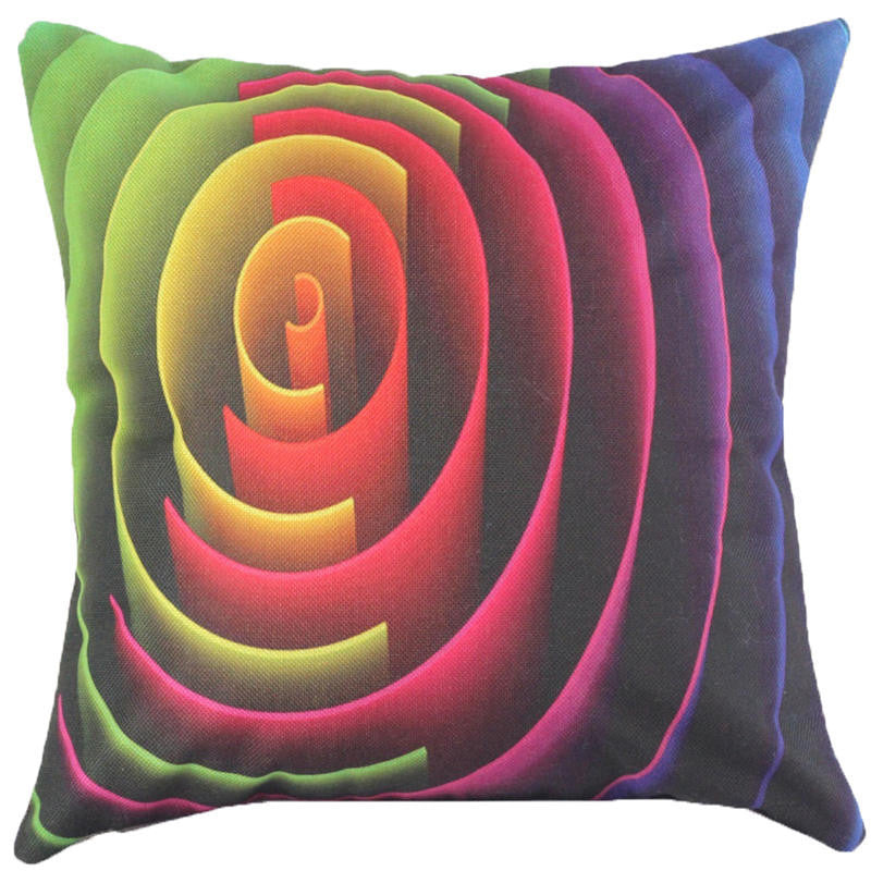 Online discount shop Australia - Feather Vintage Cushion Cover Bohemian Colorful Geometric Sofa Seat Luxury Home Decorative Size 45*45cm Throw Pillow Case
