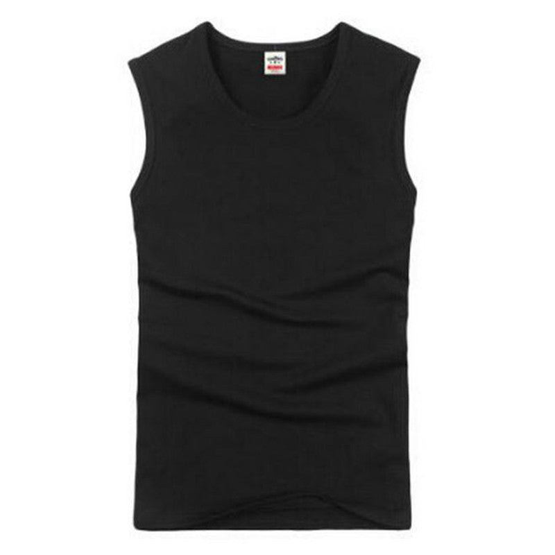 Tank Top Men Undershirt Brand High Men's Vest Bodybuliding Clothing Singlets Men's Sleeveless D4151